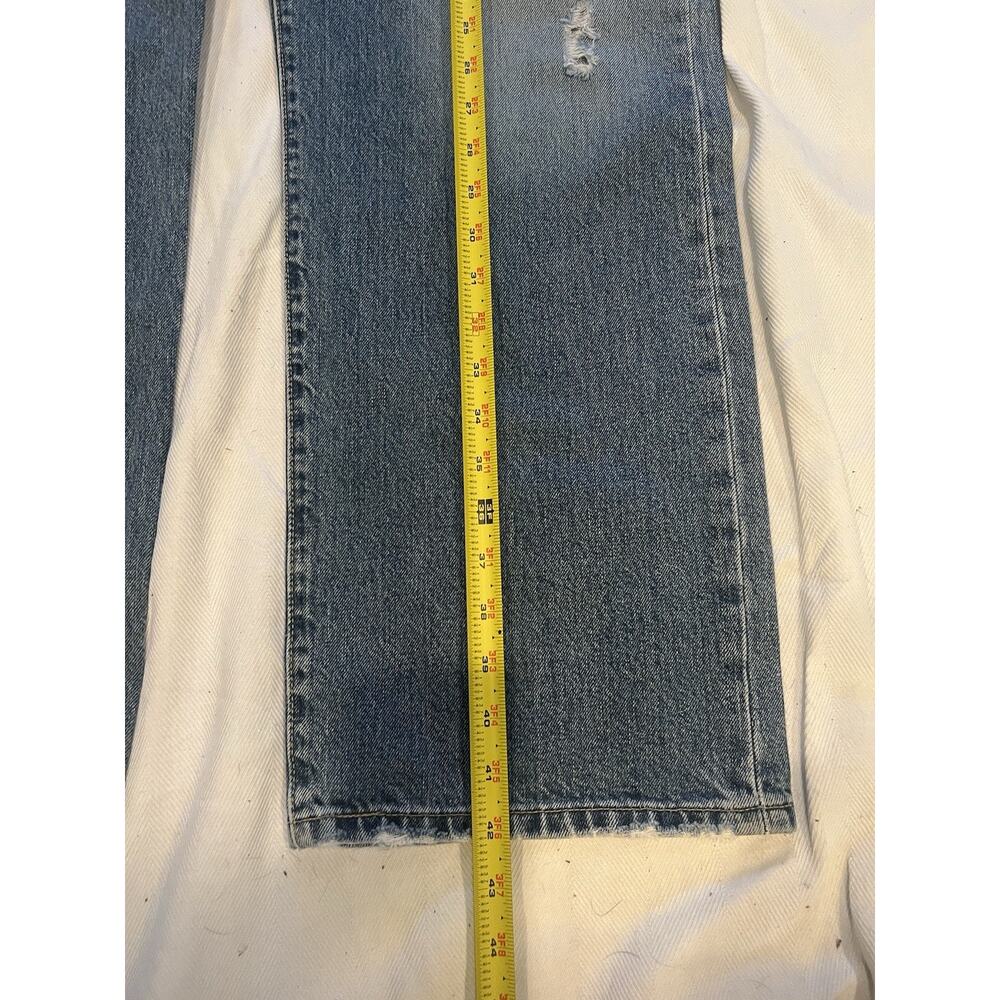 Vtg Y2K Levis 501 Jeans Mens 40 X 32 Distressed Straight Leg Original Button Fly - Picture 8 of 15